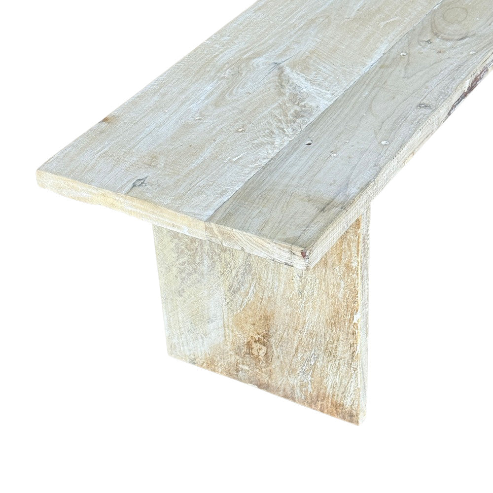 Indian Wooden Bench - Berbere Imports