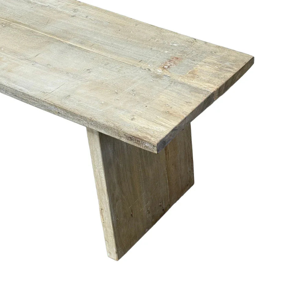 Vintage Indian Wooden Bench - Berbere Imports