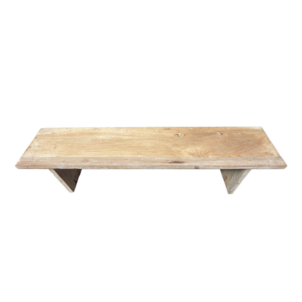 Vintage Indian Wooden Bench - Berbere Imports