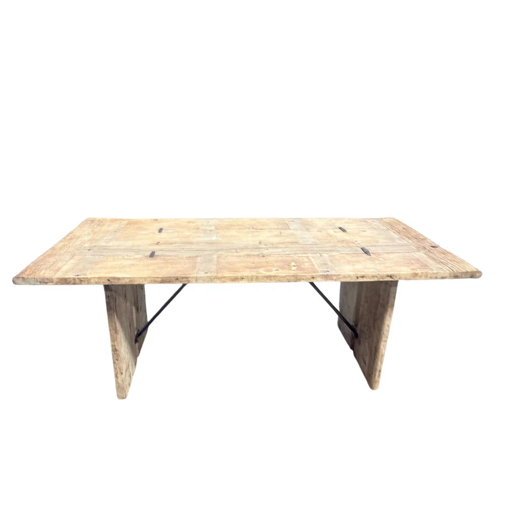 Vindian Wooden Door Dining Table - Berbere Imports