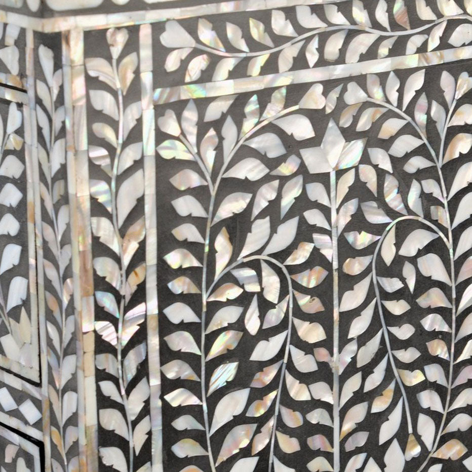 Mother Of Pearl Sidetable - Berbere Imports