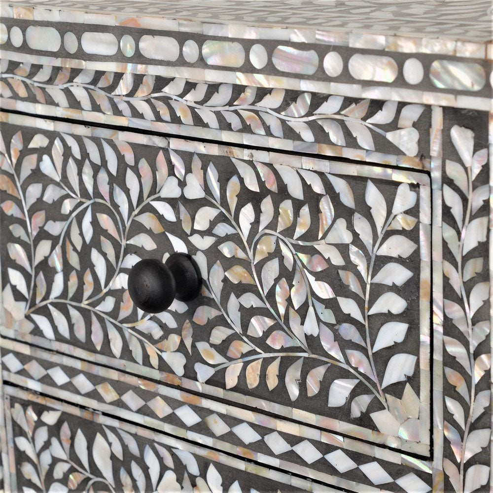 Mother Of Pearl Sidetable - Berbere Imports