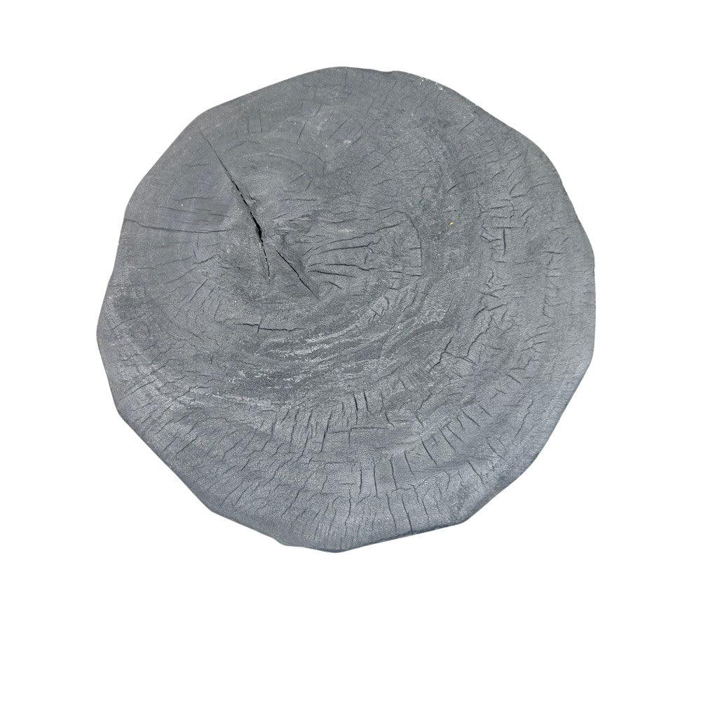 Indonesian Charred Wood Side Table - Berbere Imports
