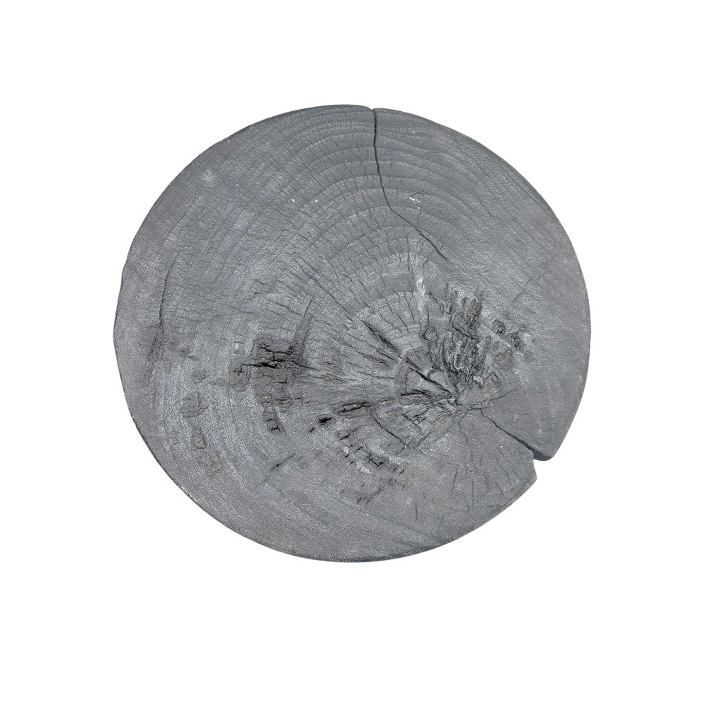 Indonesian Charred Wood Side Table - Berbere Imports