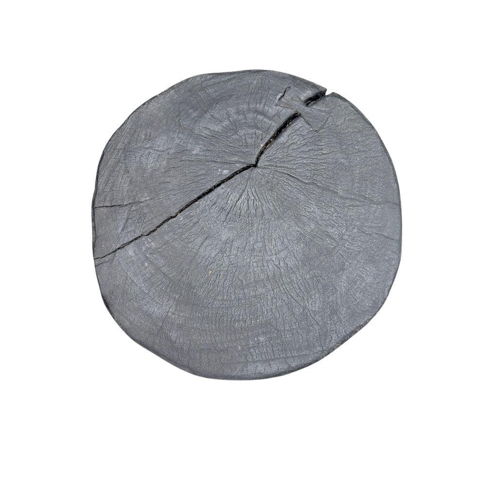 Indonesian Charred Wood Side Table - Berbere Imports