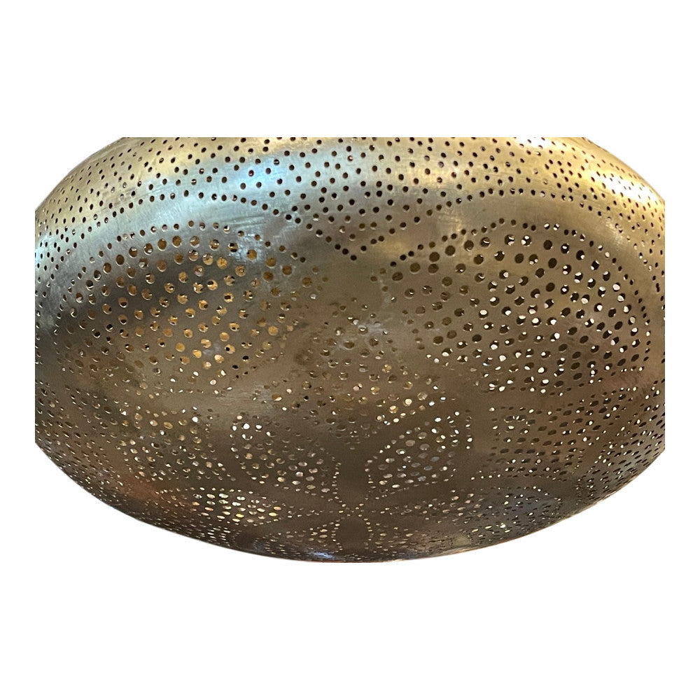 Moroccan Brass Lantern - 18" - Berbere Imports