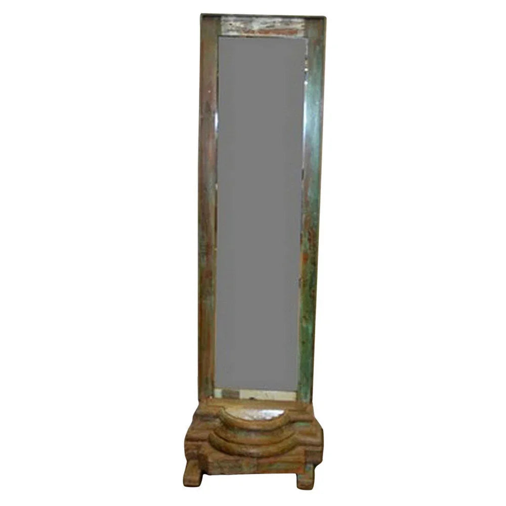 Vintage Indian Dressing Mirror  Berbere Imports
