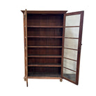 Vintage Indian Cabinet With Glass Doors - Berbere Imports