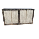 Vintage Distressed 4-Door Sideboard - Berbere Imports