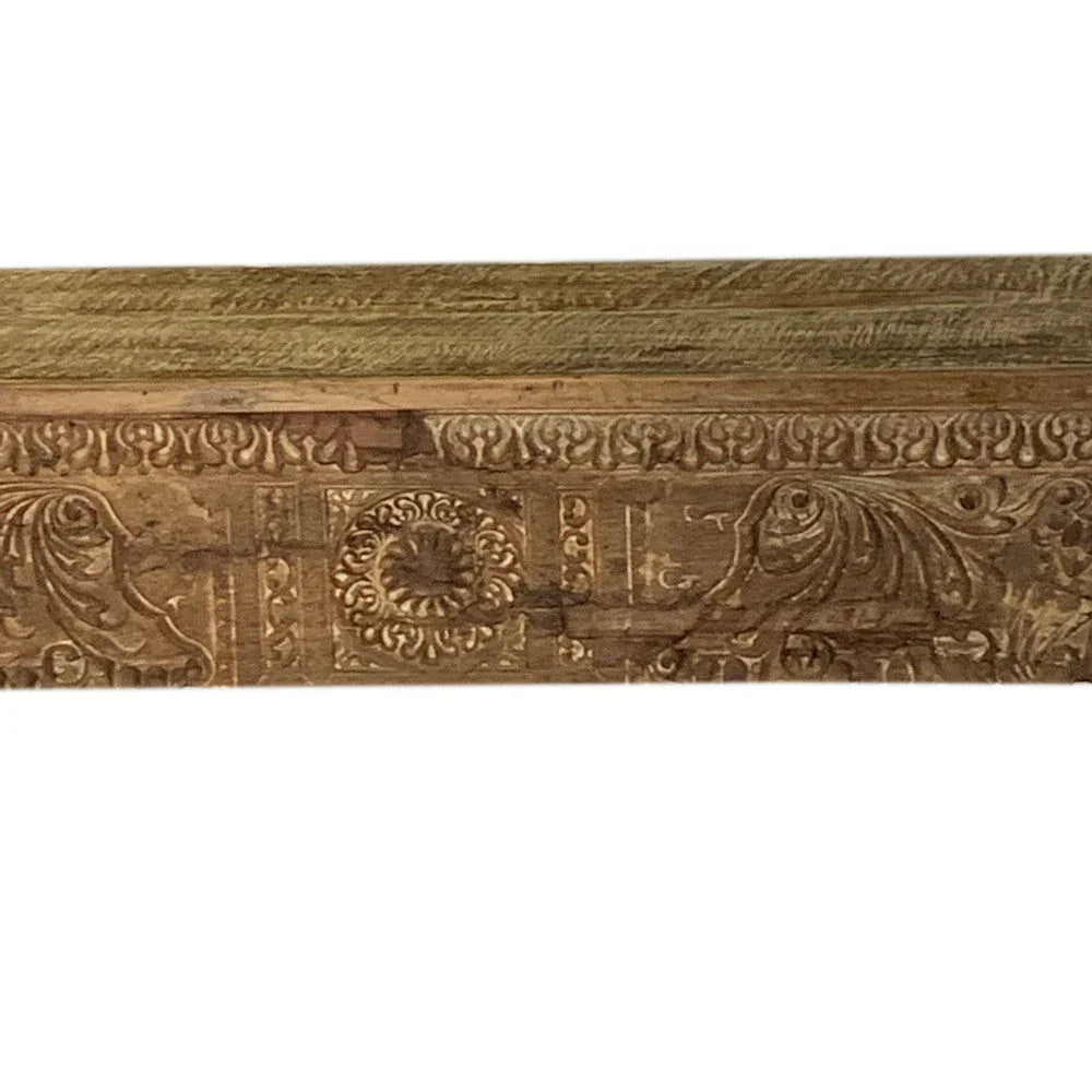 Vintage Carved Console Table - Berbere Imports