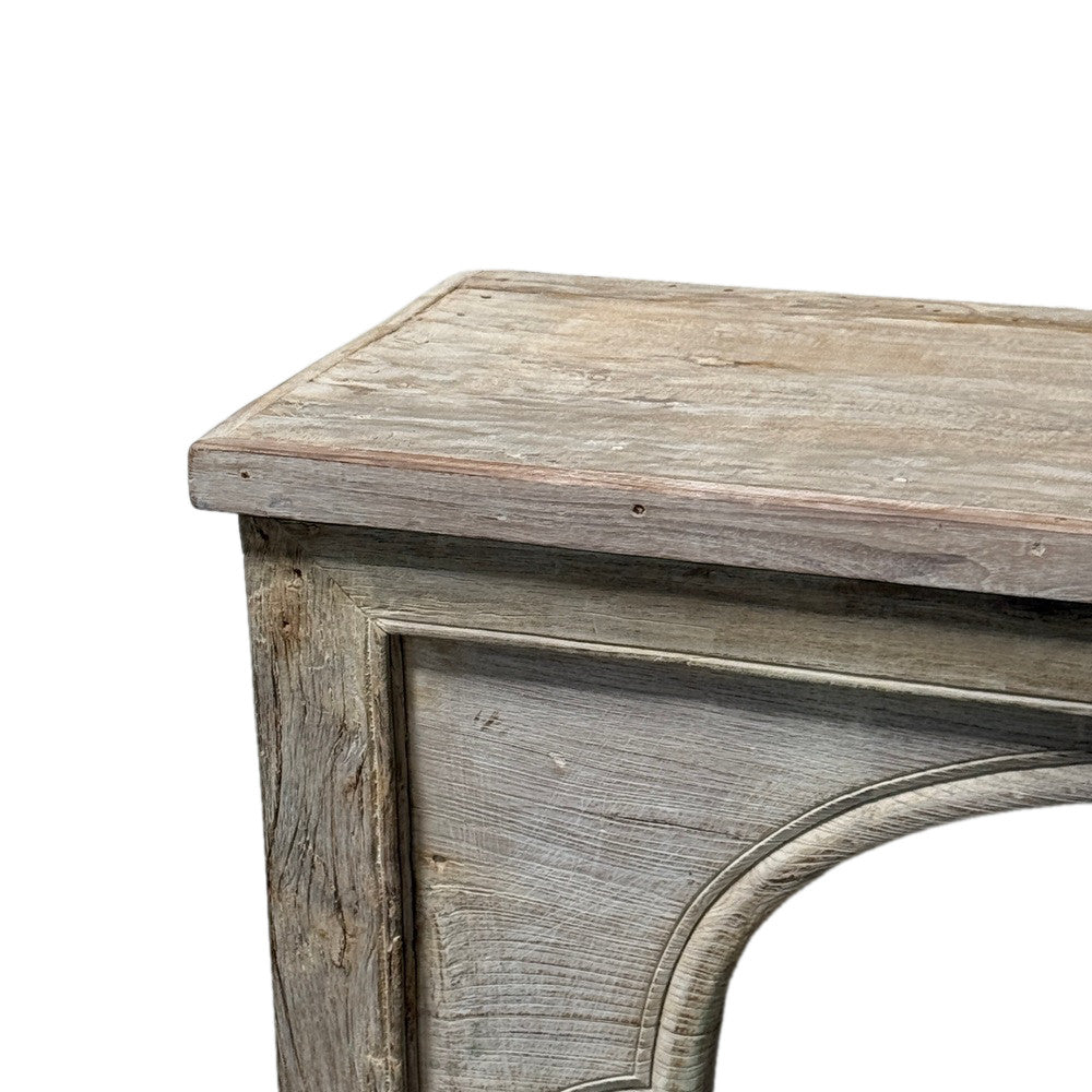 Vintage Indian Carved Wooden Console - Berbere Imports