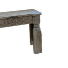 Vintage Indian Carved Wooden Console - Berbere Imports