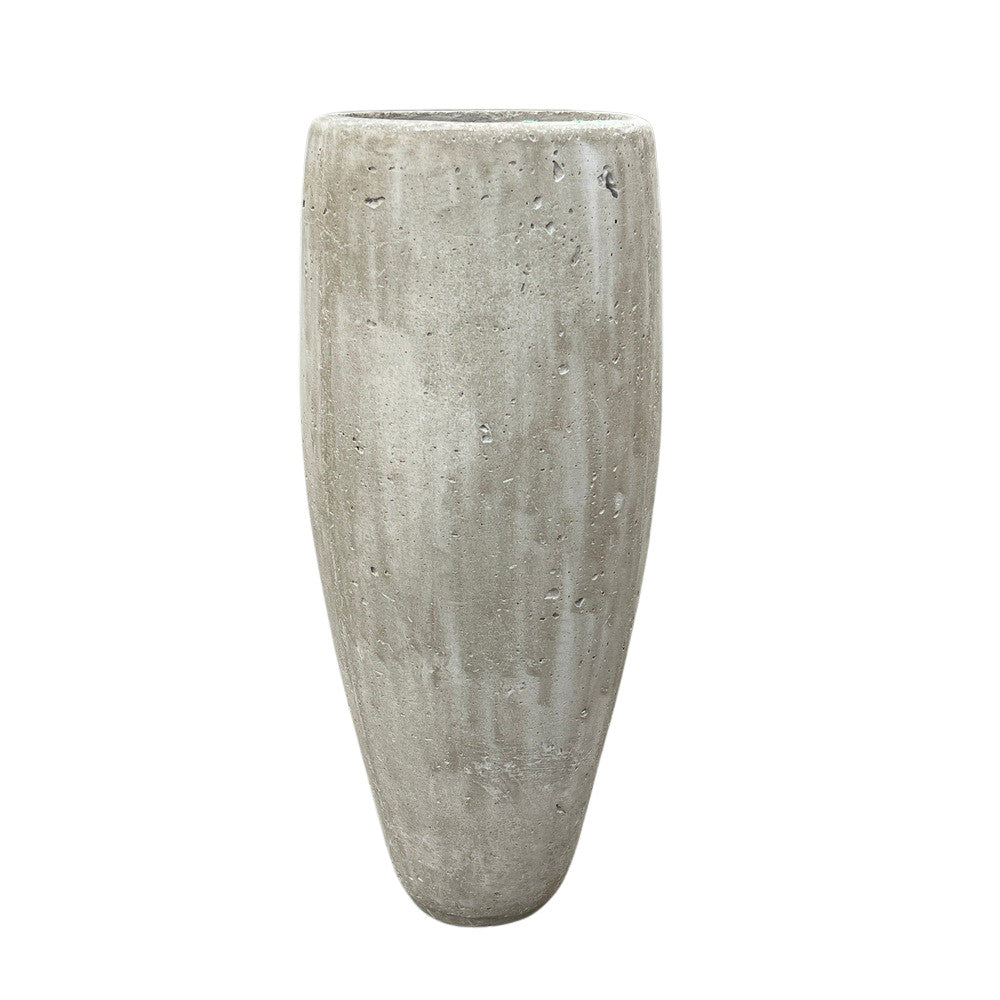 Concrete Skinny Planter - Medium - Berbere Imports