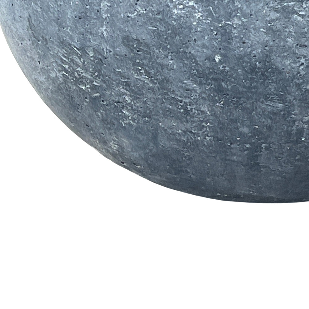 Concrete Black Spherical Planter - Berbere Imports