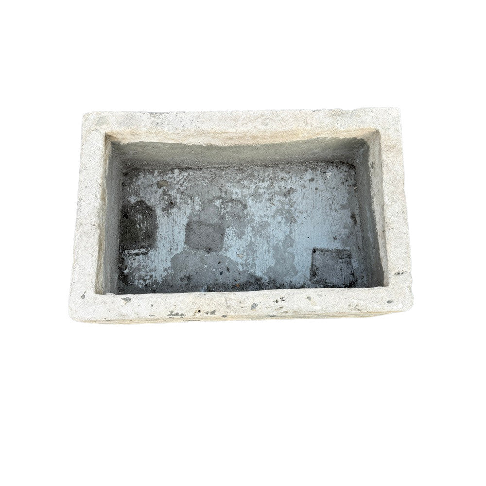 Antique Indonesian Limestone Planter - Berbere Imports