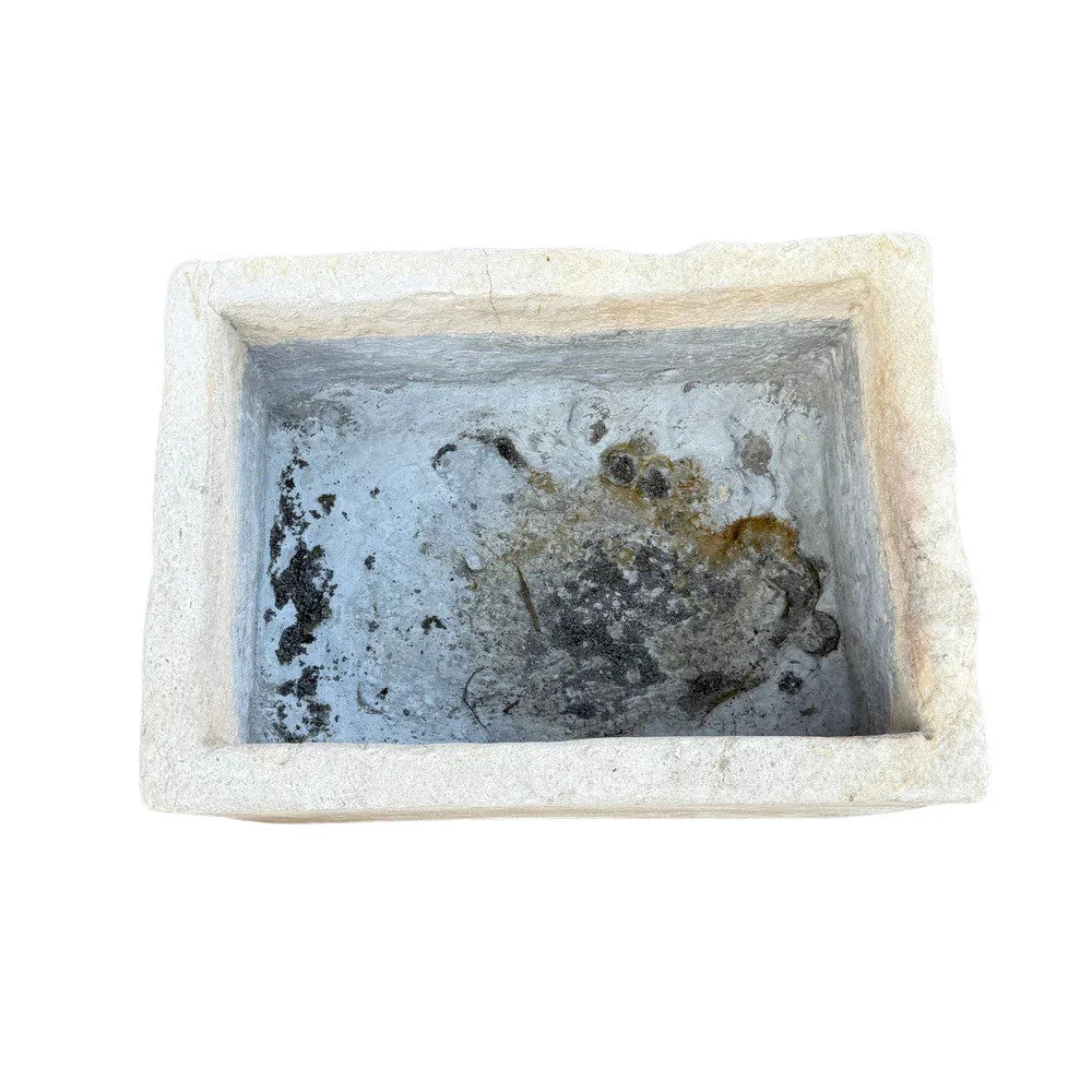 Antique Indonesian Limestone Planter - Berbere Imports