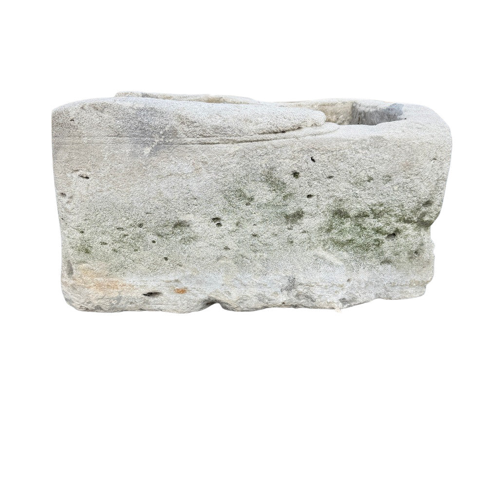 Antique Indonesian Limestone Planter - Berbere Imports