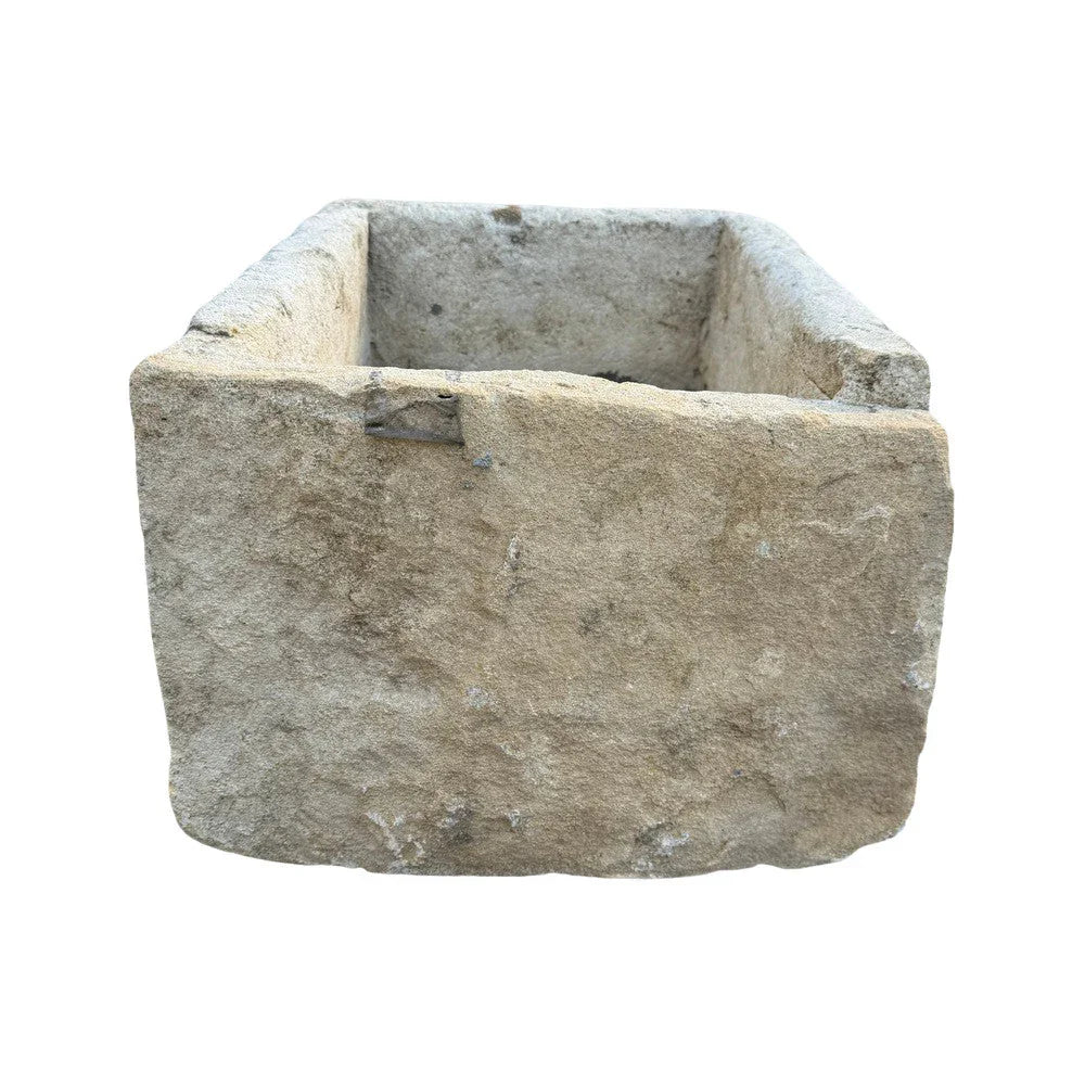 Antique Indonesian Limestone Planter - Berbere Imports