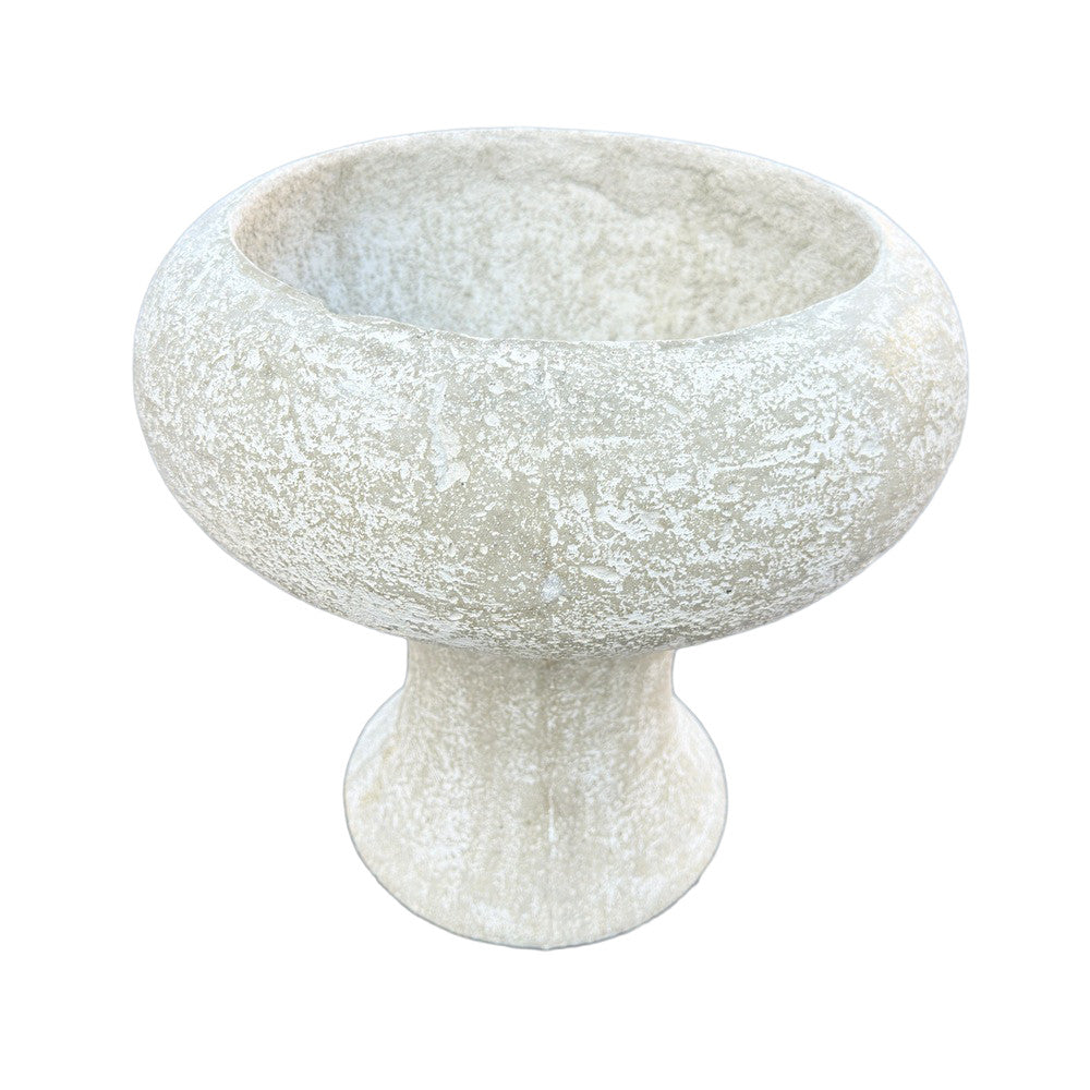 Concrete Pedestal Planter - Berbere Imports