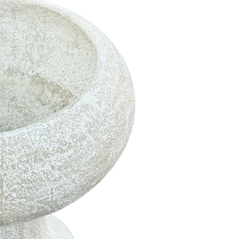 Concrete Pedestal Planter - Berbere Imports