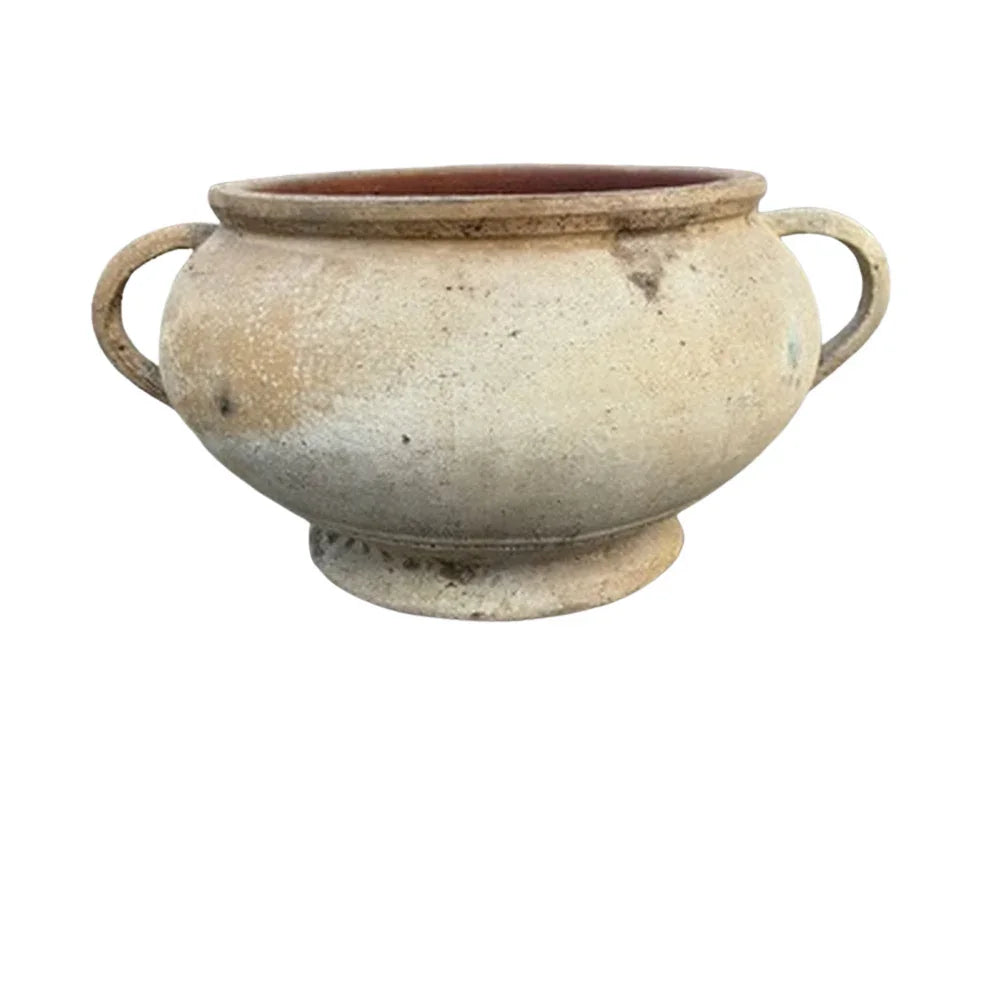 Vietnamese Planter With 2 Handles - Berbere Imports