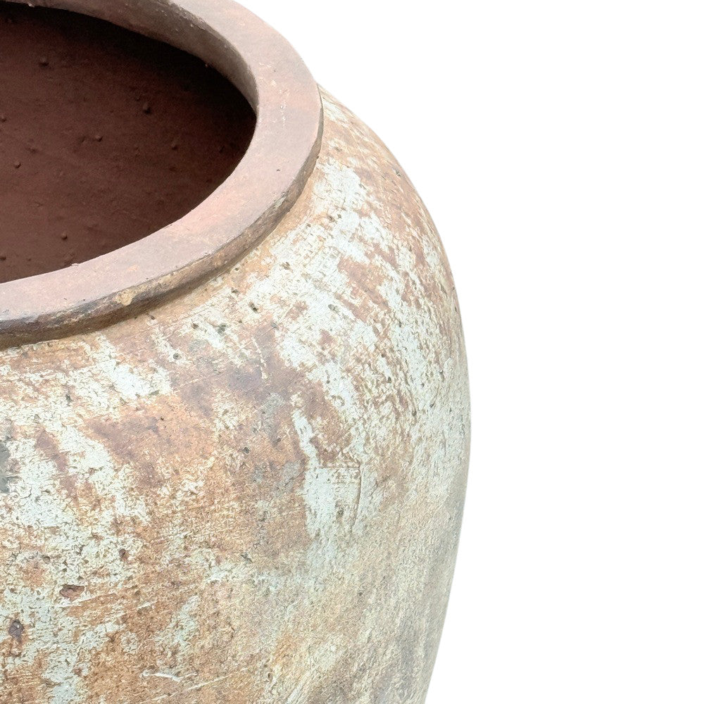 Large Round Vietnamese Planter - Berbere Imports