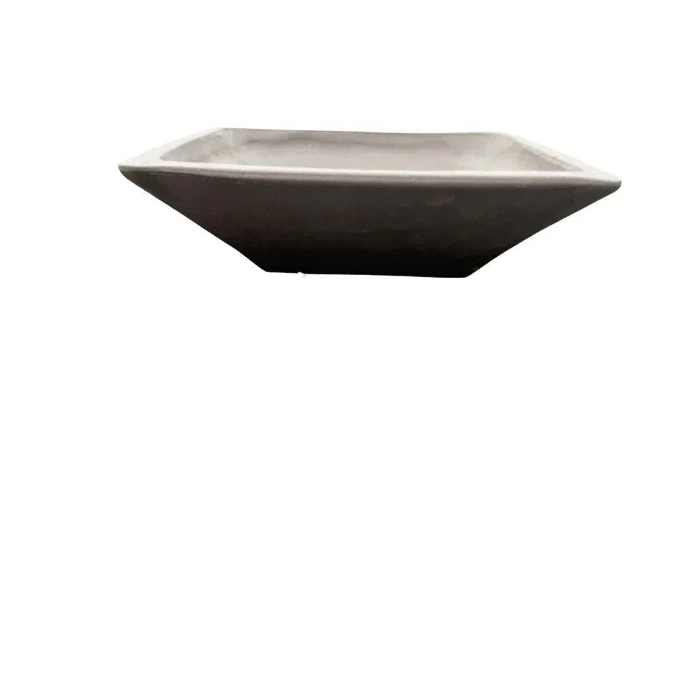 Low Square Vietnamese Planter - Berbere Imports