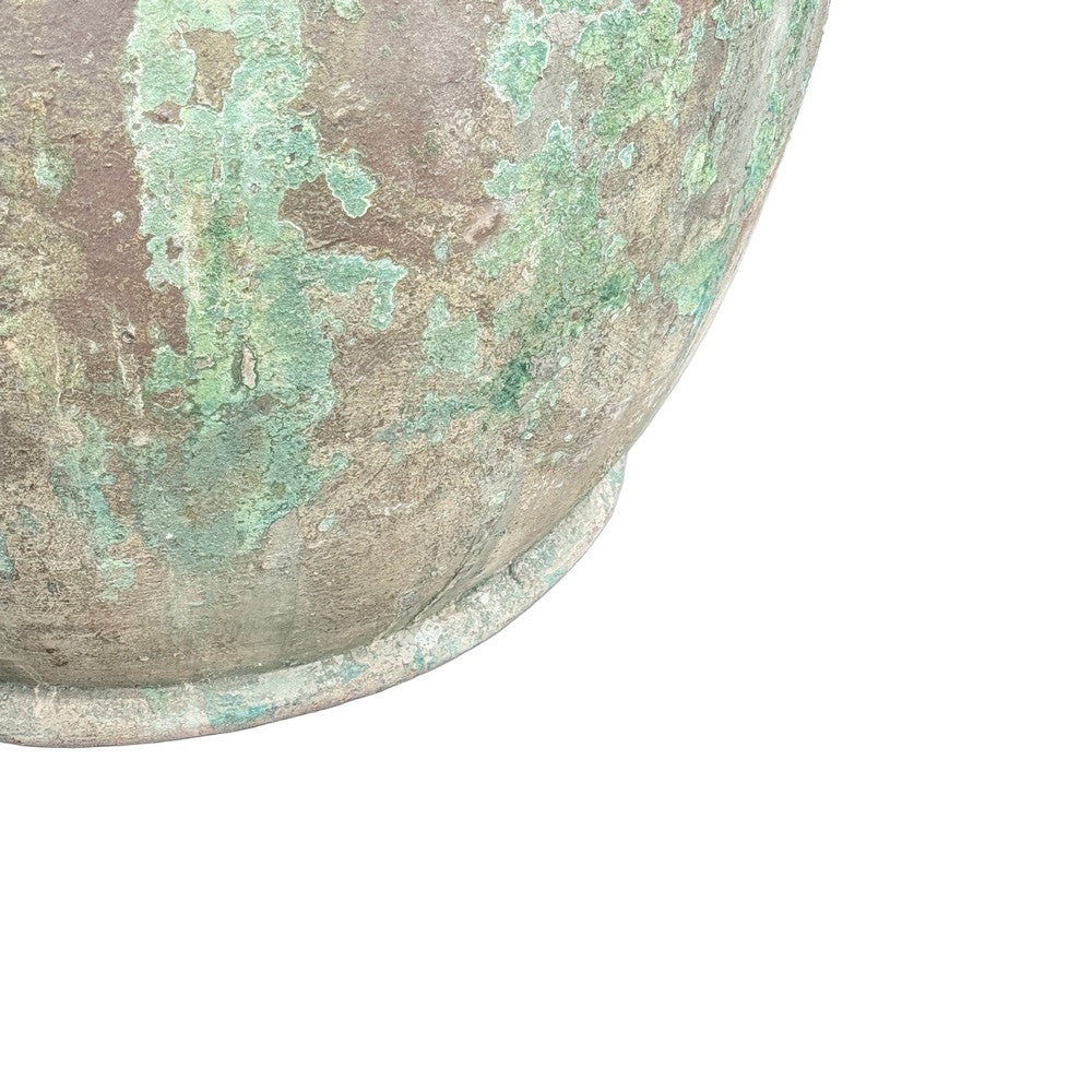 Vietnamese 4-Handle Round Planter - Berbere Imports