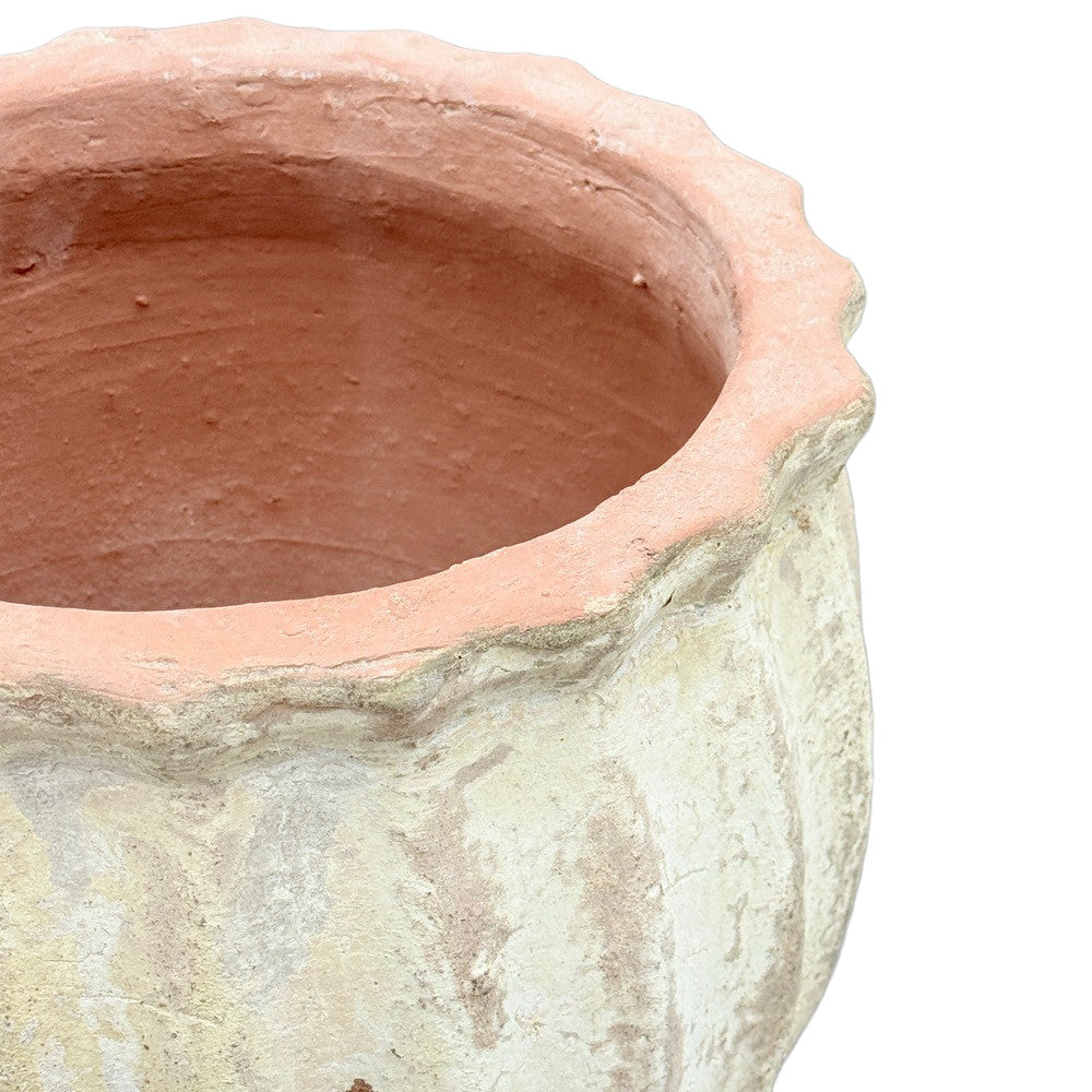 Vietnamese Ribbed Planter - Berbere Imports