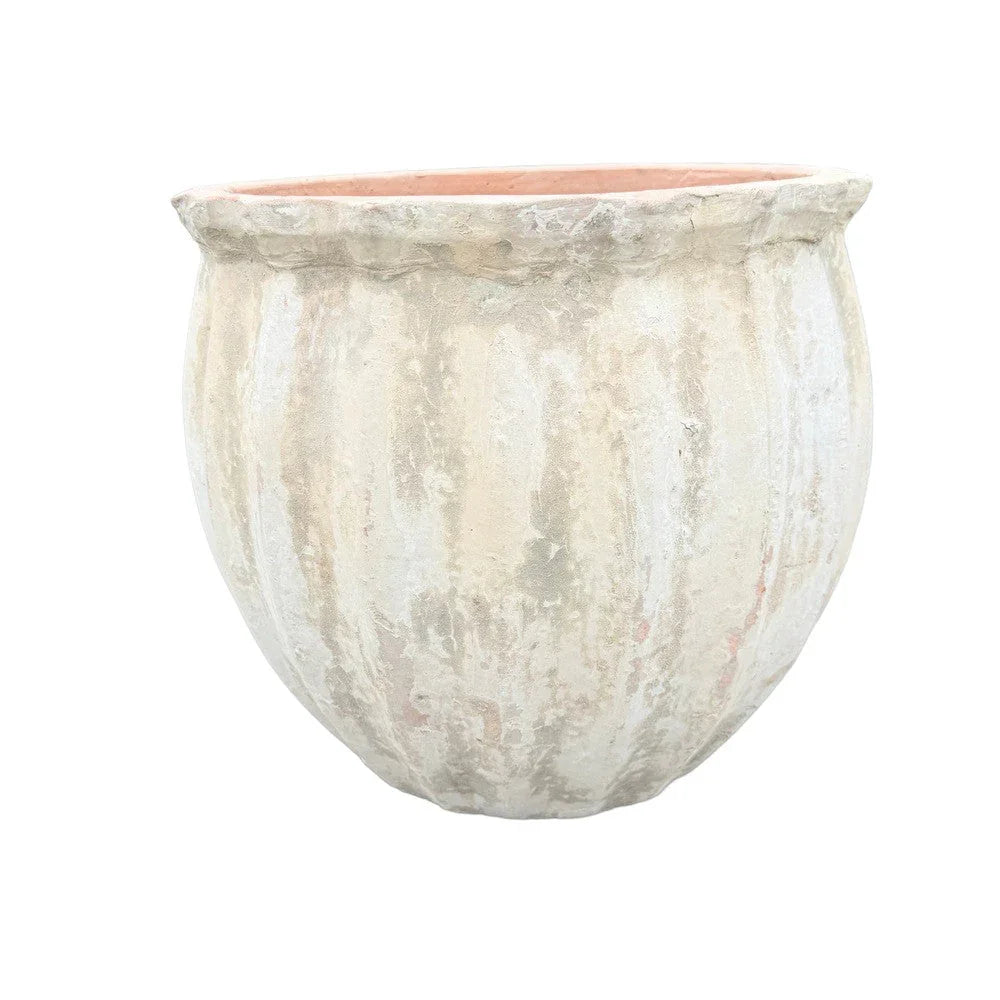 Vietnamese Ribbed Planter - Berbere Imports