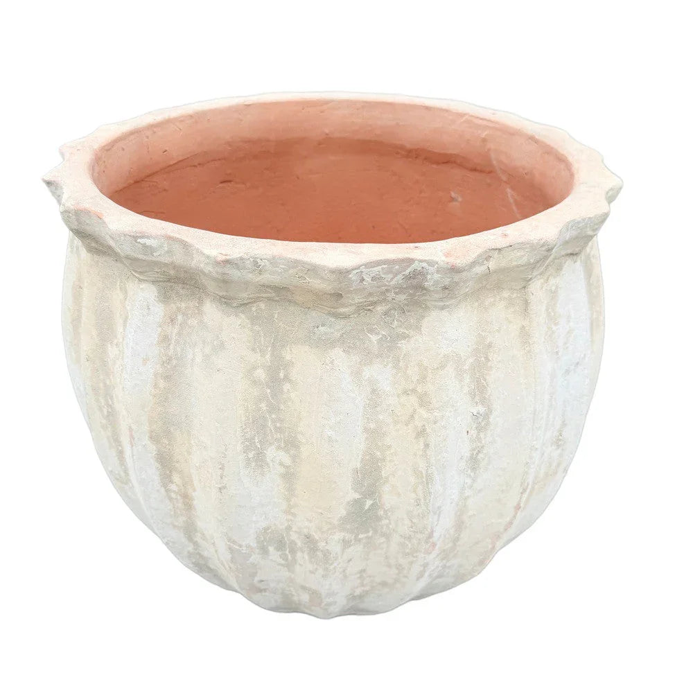 Vietnamese Ribbed Planter - Berbere Imports