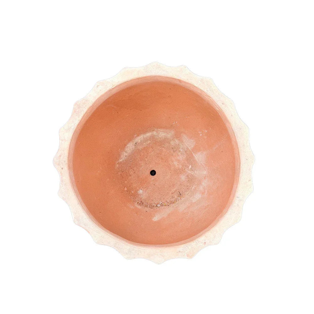 Vietnamese Ribbed Planter - Berbere Imports