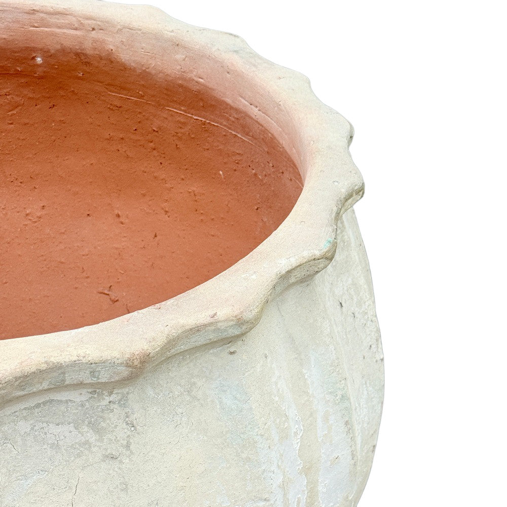 Vietnamese Ribbed Planter - Berbere Imports