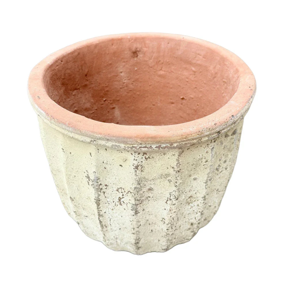 Vietnamese Ribbed Planter - Berbere Imports