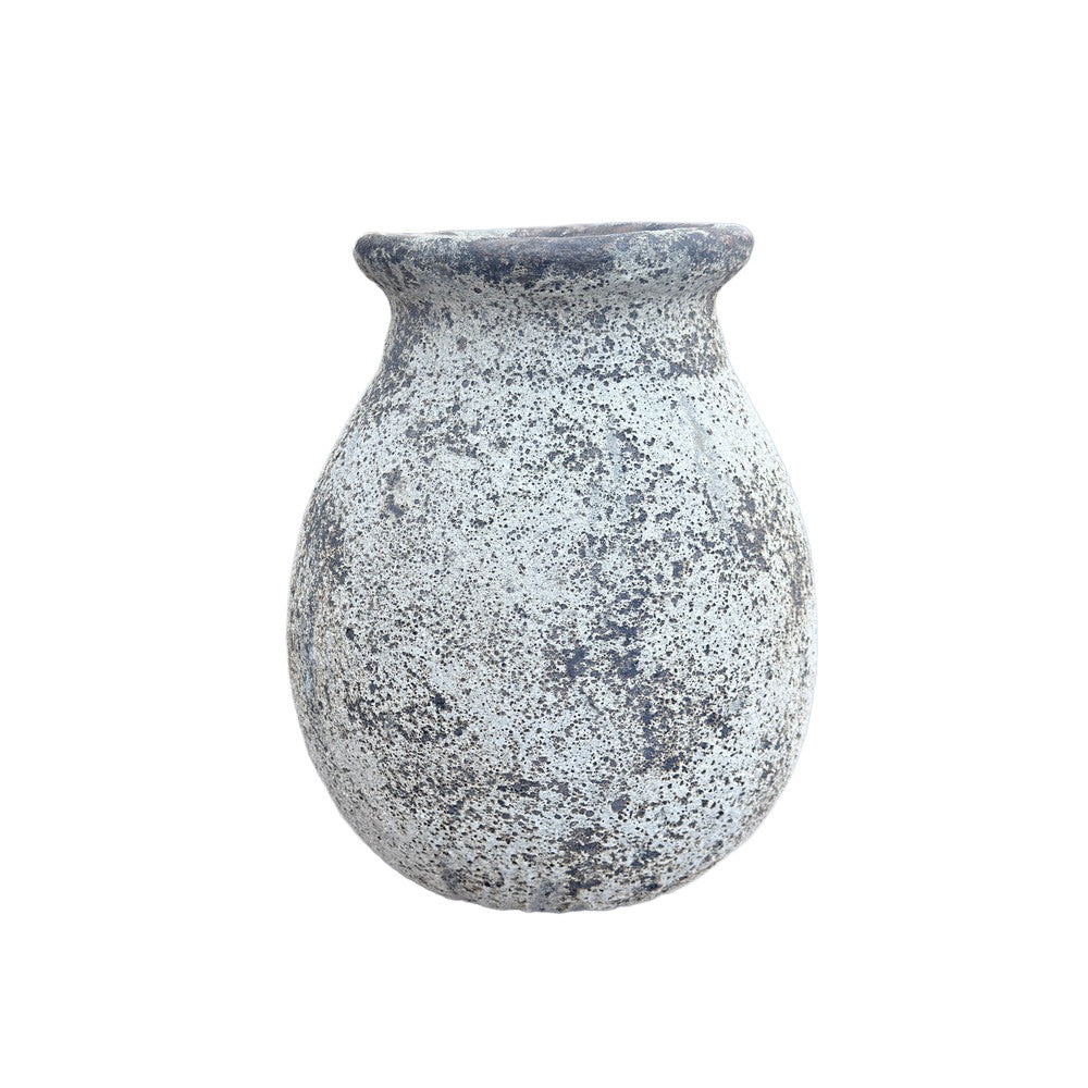 Vietnamese Textured Bulbous Planter - Berbere Imports