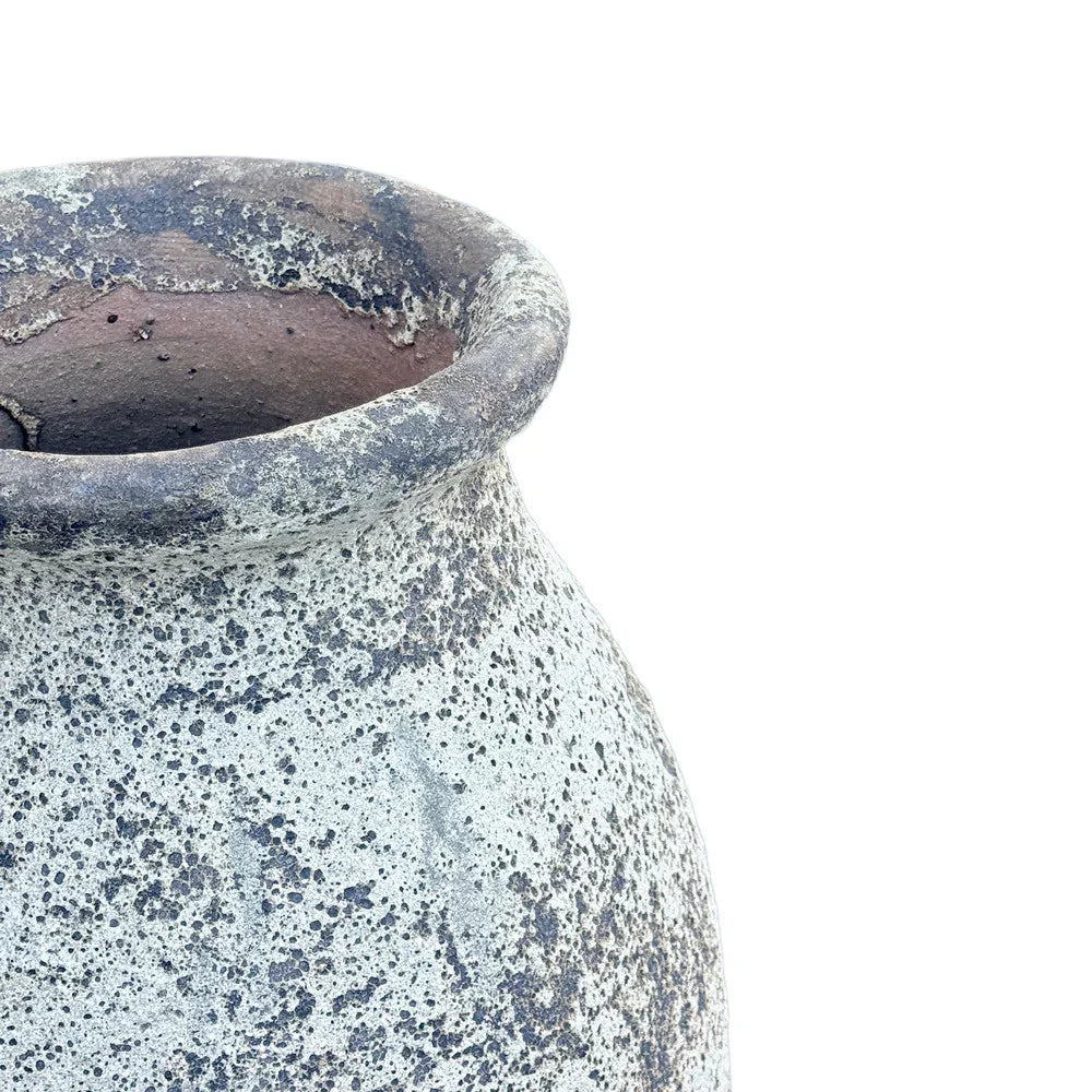 Vietnamese Textured Bulbous Planter - Berbere Imports
