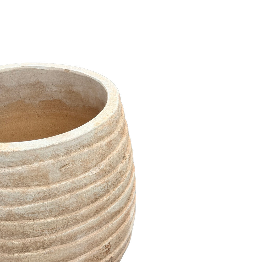 Vietnamese Ribbed Planter - Berbere Imports