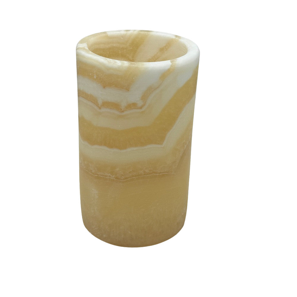 Alabaster Candle Holder - Berbere Imports