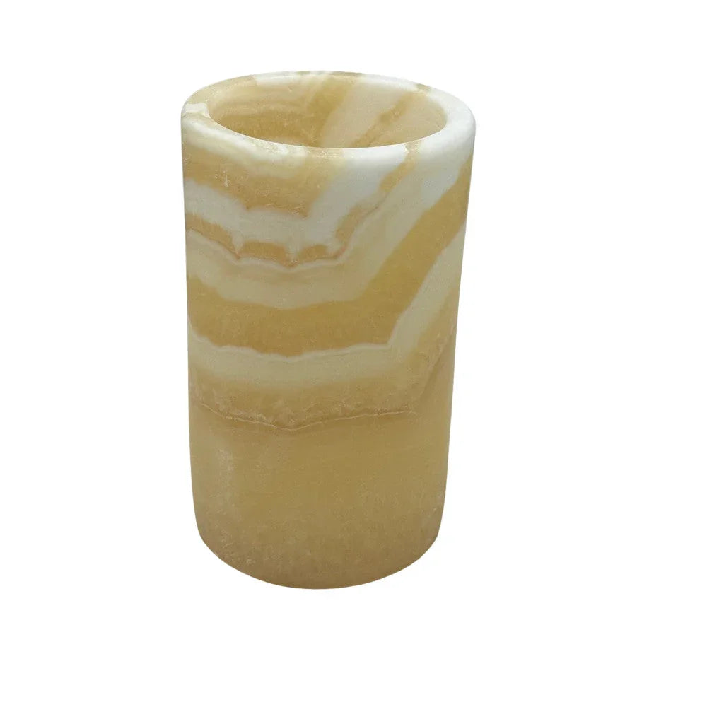 Alabaster Candle Holder - Berbere Imports