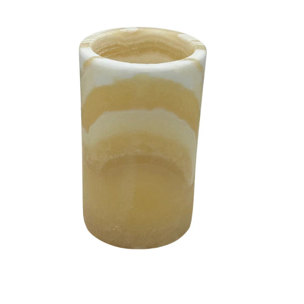 Alabaster Candle Holder - Berbere Imports
