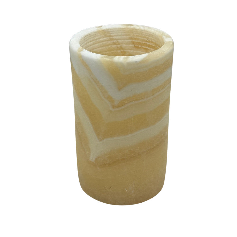 Alabaster Candle Holder - Berbere Imports