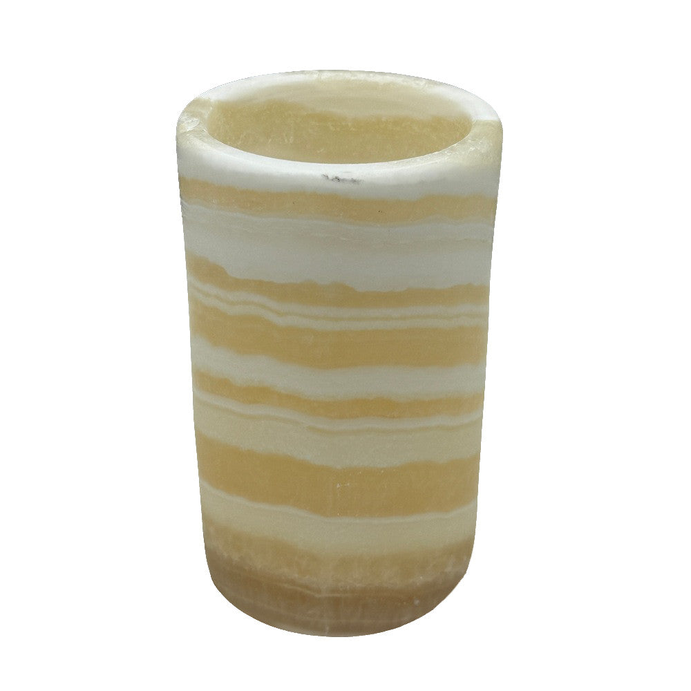 Alabaster Candle Holder - Berbere Imports