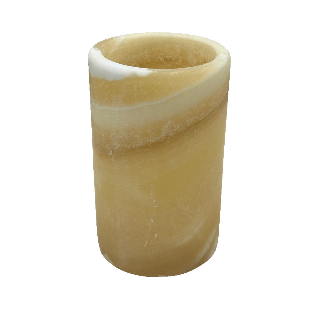 Alabaster Candle Holder - Berbere Imports