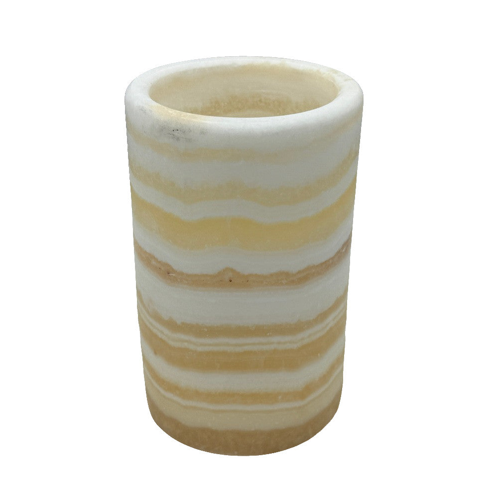 Alabaster Candle Holder - Berbere Imports