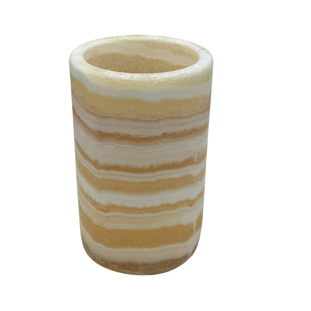 Alabaster Candle Holder - Berbere Imports