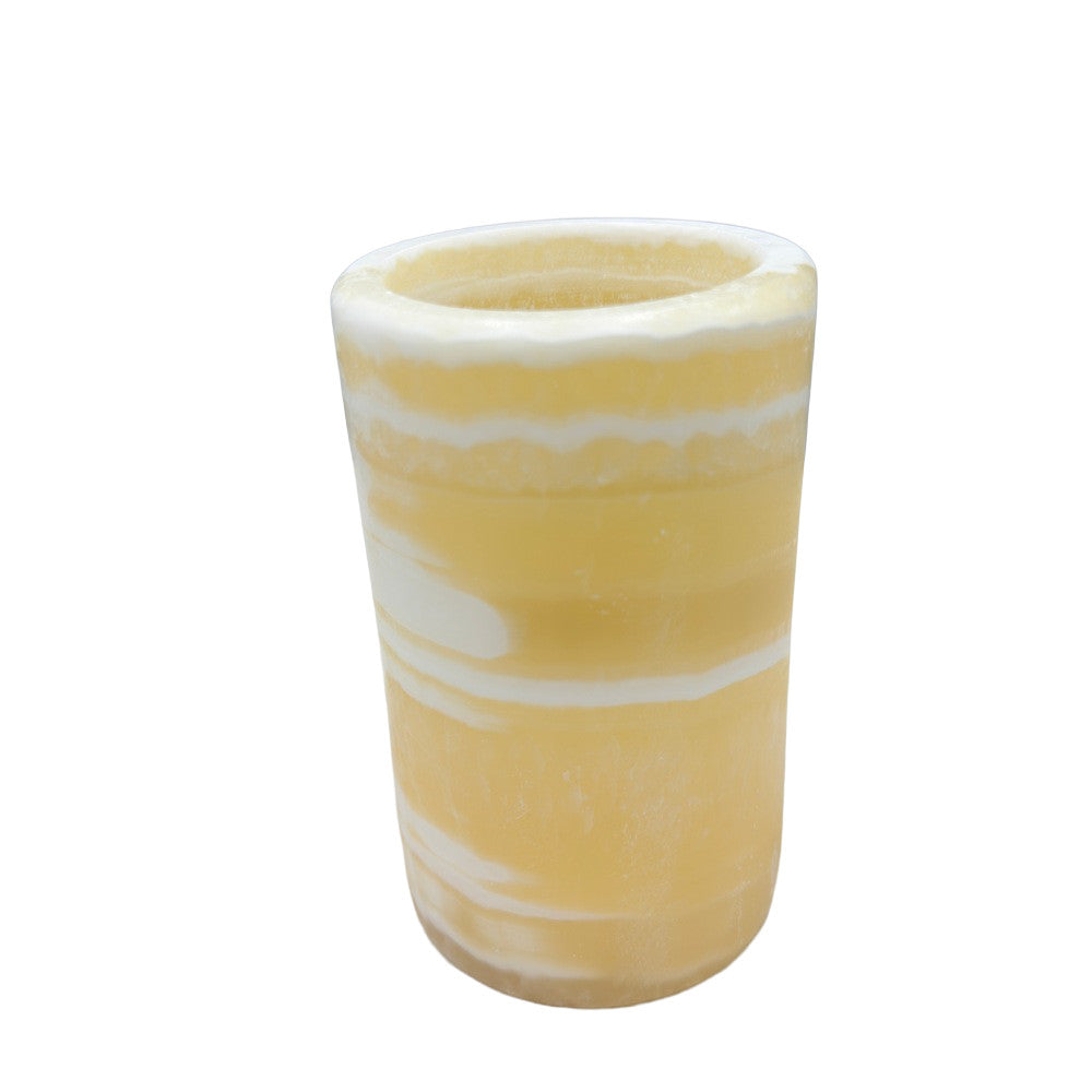 Alabaster Candle Holder - Berbere Imports