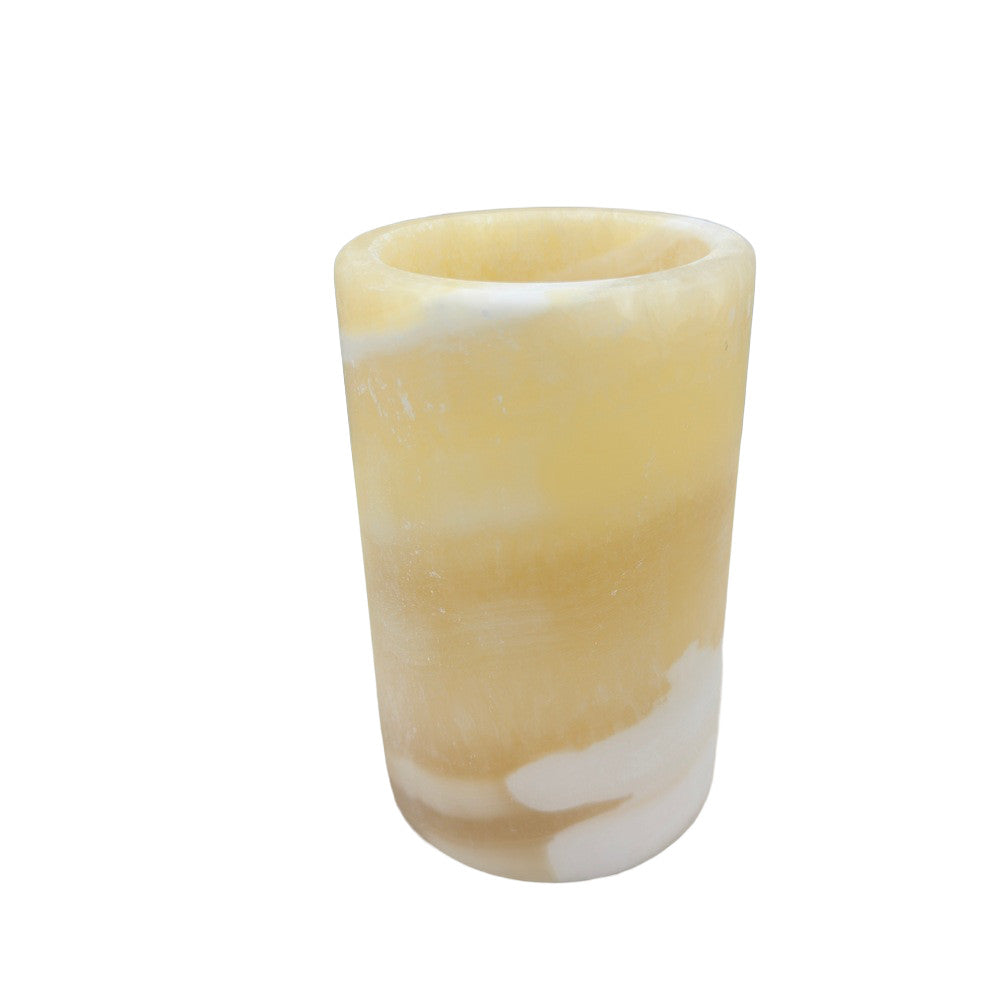 Alabaster Candle Holder - Berbere Imports