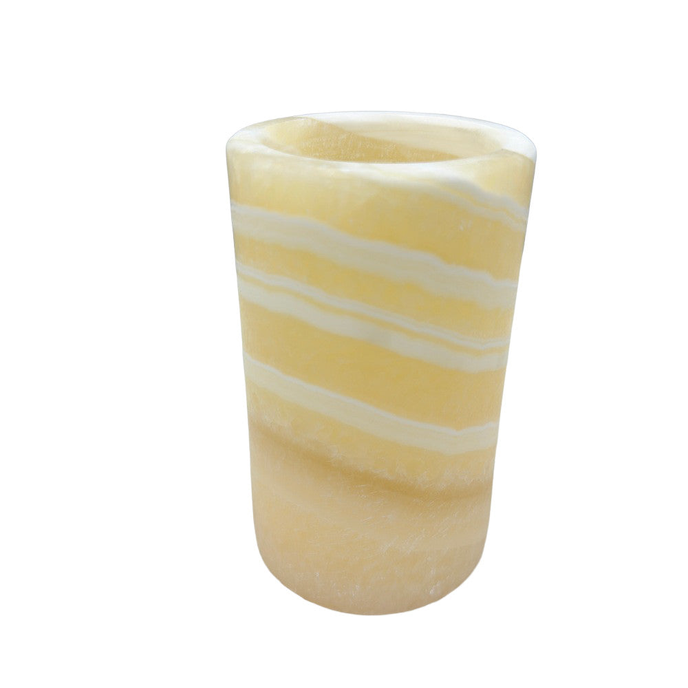 Alabaster Candle Holder - Berbere Imports