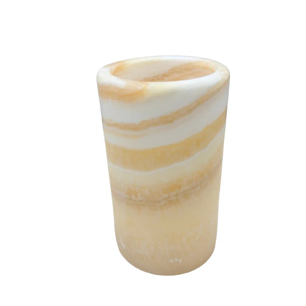 Alabaster Candle Holder - Berbere Imports
