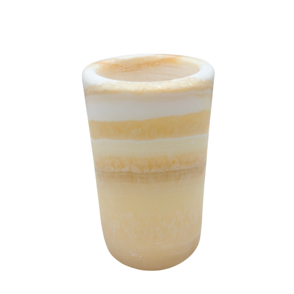 Alabaster Candle Holder - Berbere Imports